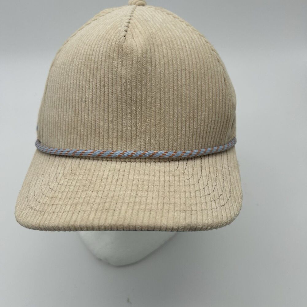 Melin x Dylan Efron Odyssey Cord Hydro Snapback Hat Sand Corduroy Limited